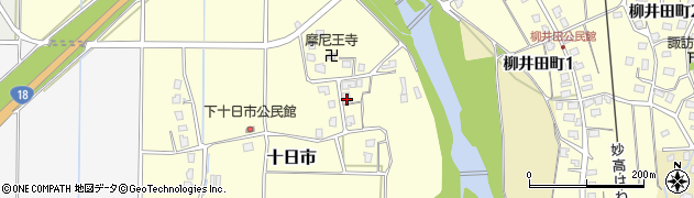 新潟県妙高市十日市843周辺の地図