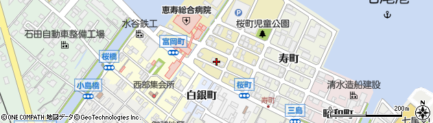 石川県七尾市桜町35周辺の地図