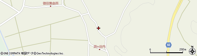 石川県志賀町（羽咋郡）徳田（ナ）周辺の地図