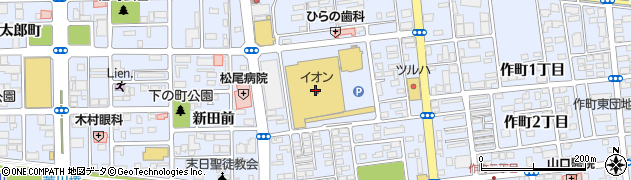 クラフトパーク・イオンいわき店周辺の地図