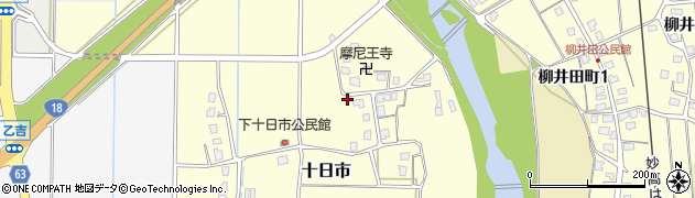 新潟県妙高市十日市117周辺の地図