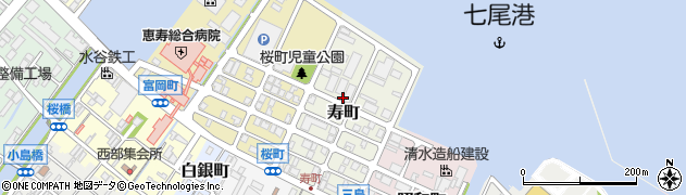 北陸電気工事株式会社　七尾支店周辺の地図