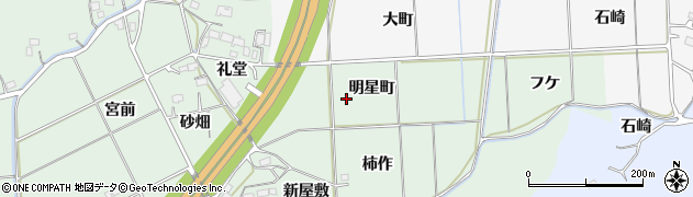 福島県いわき市平菅波（明星町）周辺の地図