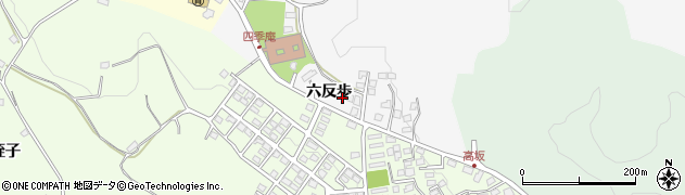 福島県いわき市好間町中好間（六反歩）周辺の地図