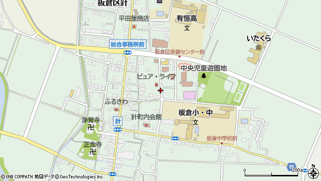 〒944-0131 新潟県上越市板倉区針の地図