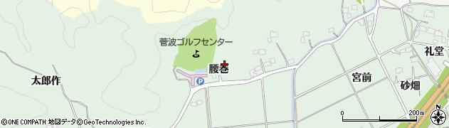 福島県いわき市平菅波（腰巻）周辺の地図