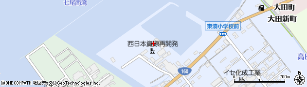 石川県七尾市佐味町イ周辺の地図