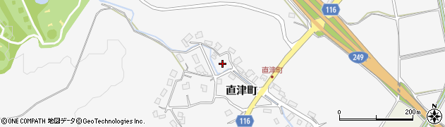 石川県七尾市直津町（ワ）周辺の地図