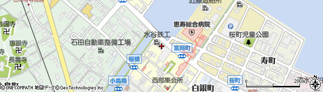 粟津建具周辺の地図