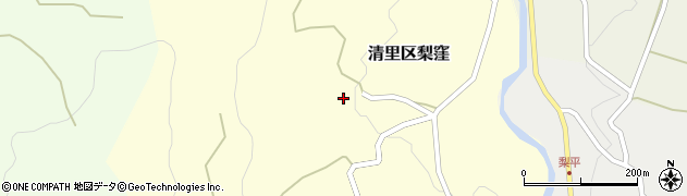 新潟県上越市清里区梨窪144周辺の地図
