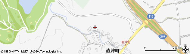 石川県七尾市直津町周辺の地図