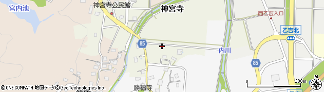 新潟県妙高市神宮寺周辺の地図