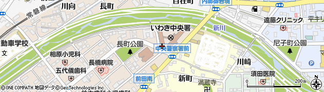 福島県いわき市内郷御厩町水窪周辺の地図