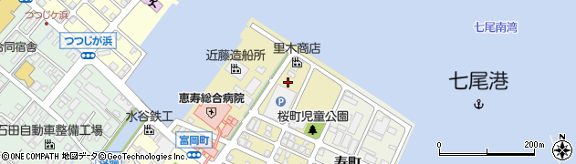 石川県七尾市桜町87周辺の地図
