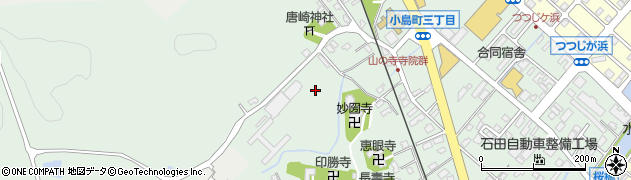 石川県七尾市小島町（ル）周辺の地図