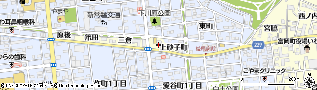福島県いわき市平北白土（鍛冶淵）周辺の地図