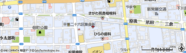 福島県いわき市平（月見町）周辺の地図
