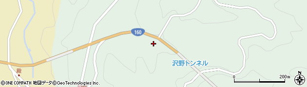 石川県七尾市沢野町（子）周辺の地図