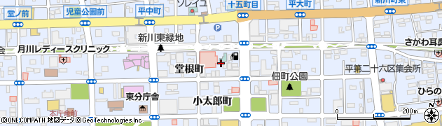 福島県いわき市平小太郎町1周辺の地図
