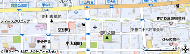 福島県いわき市平小太郎町2周辺の地図