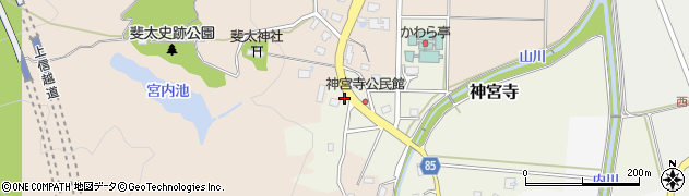 新潟県妙高市神宮寺26周辺の地図