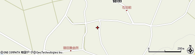 石川県志賀町（羽咋郡）徳田（子）周辺の地図