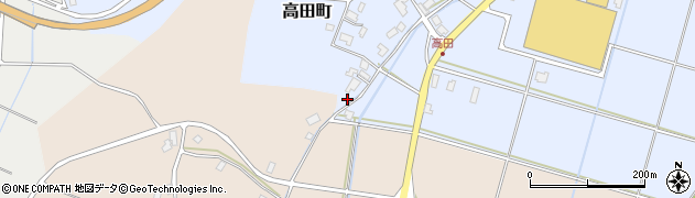 石川県七尾市高田町ウ7周辺の地図