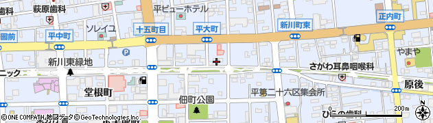 株式会社木部新聞店周辺の地図