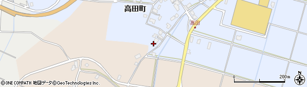 石川県七尾市高田町ウ8周辺の地図