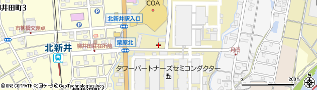 新潟県妙高市栗原4丁目周辺の地図