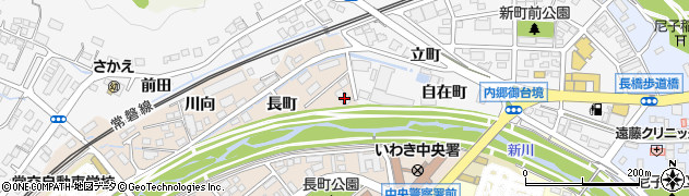 新川荘周辺の地図