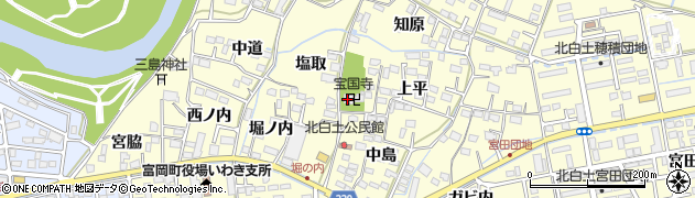 宝国寺周辺の地図