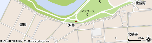 福島県いわき市平下大越（沢帯）周辺の地図