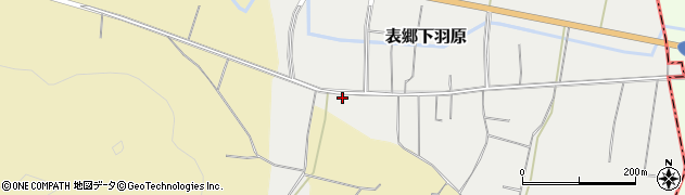 福島県白河市表郷下羽原五輪割47周辺の地図