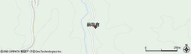 福島県鮫川村（東白川郡）赤坂西野（前塩倉）周辺の地図