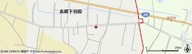 福島県白河市表郷下羽原（塚本）周辺の地図