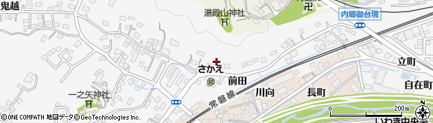 福島県いわき市内郷御台境町（坂下）周辺の地図