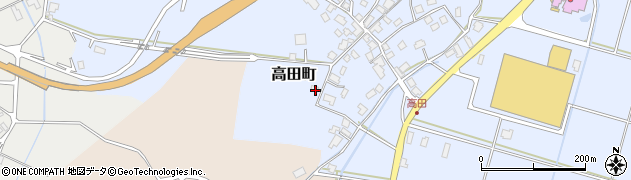 石川県七尾市高田町ウ33周辺の地図