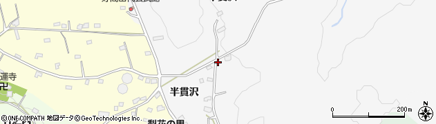 福島県いわき市好間町中好間（半貫沢）周辺の地図