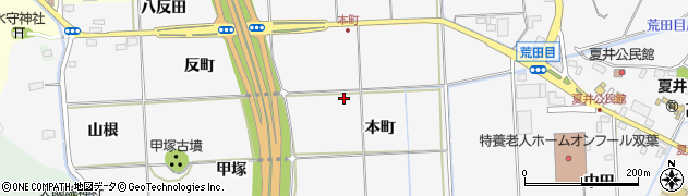 福島県いわき市平荒田目周辺の地図