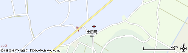 石川県志賀町（羽咋郡）代田（ヘ）周辺の地図