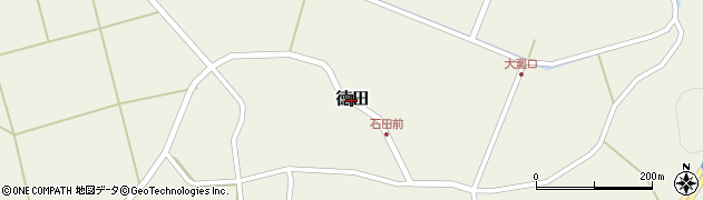 石川県志賀町（羽咋郡）徳田周辺の地図