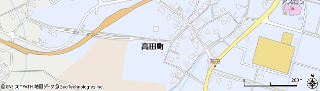 石川県七尾市高田町ウ37周辺の地図