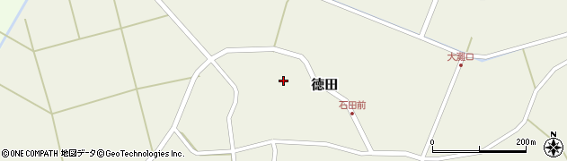 石川県志賀町（羽咋郡）徳田（ク）周辺の地図