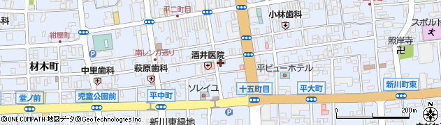 東洋ホテル周辺の地図
