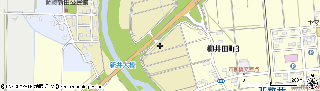 新潟県妙高市柳井田周辺の地図