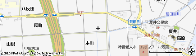 福島県いわき市平荒田目（本町）周辺の地図