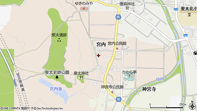 〒944-0097 新潟県妙高市宮内の地図