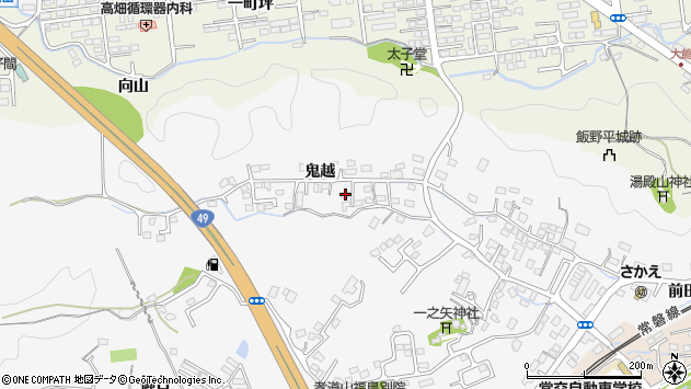 〒973-8409 福島県いわき市内郷御台境町の地図