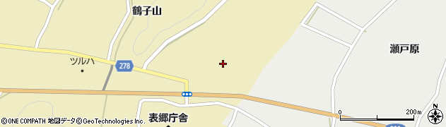 福島県白河市表郷金山宇堂40周辺の地図